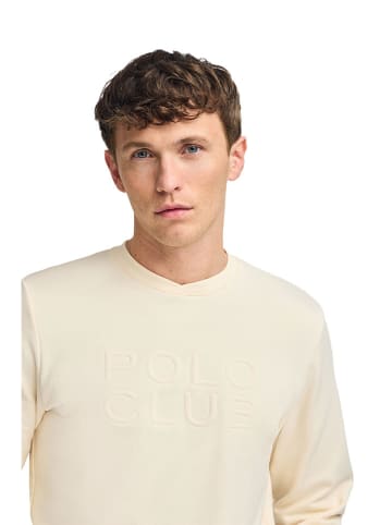 Polo Club Sweatshirt in Creme