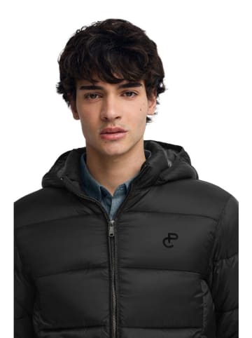 Polo Club Kurtka pikowana w kolorze czarnym