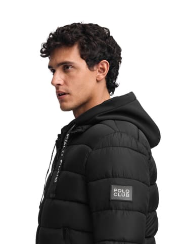 Polo Club Steppjacke in Schwarz