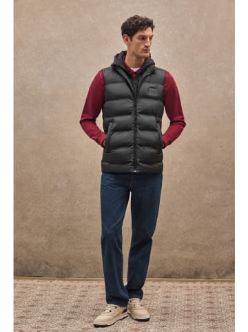 Polo Club Doorgestikte bodywarmer zwart