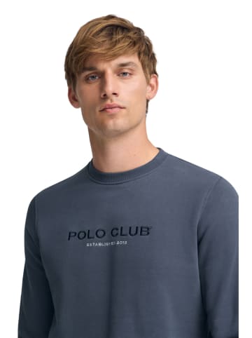 Polo Club Sweatshirt in Blau
