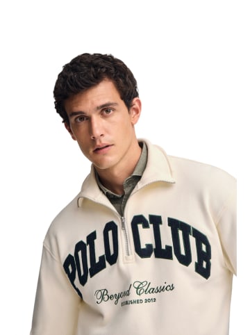 Polo Club Sweatshirt in Creme