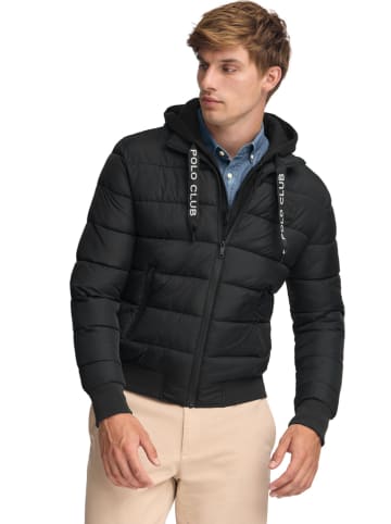 Polo Club Steppjacke in Schwarz