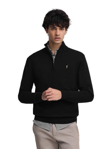 Polo Club Sweter w kolorze czarnym