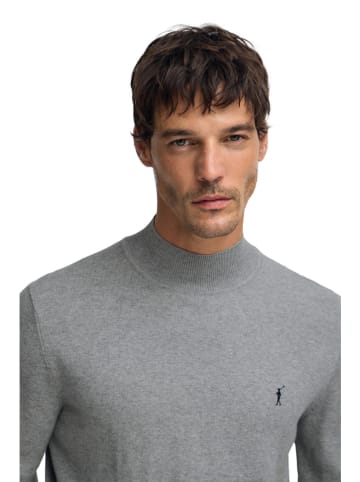 Polo Club Pullover in Grau