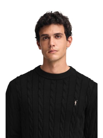 Polo Club Pullover in Schwarz