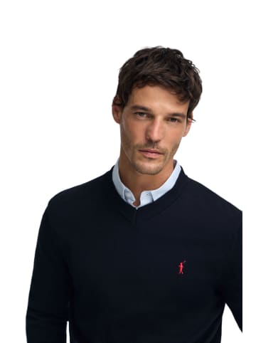 Polo Club Pullover in Dunkelblau