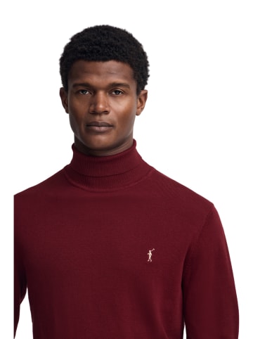 Polo Club Rollkragenpullover in Rot