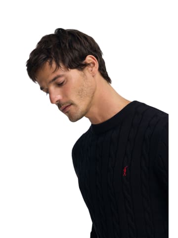 Polo Club Pullover in Dunkelblau