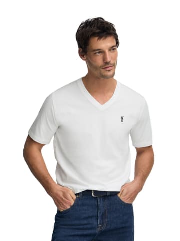 Polo Club Shirt in Weiß