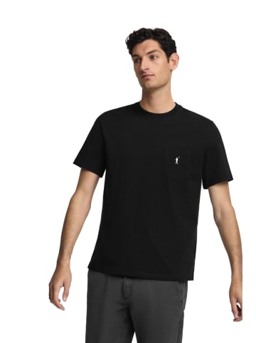 Polo Club Shirt in Schwarz