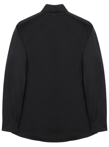 Polo Club Blouse - slim fit - zwart