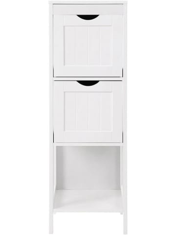 Songmics Badregal in Weiß - (B)30 x (H)89 x (T)30 cm