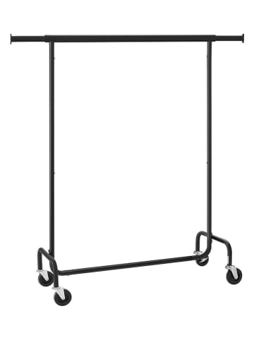 Songmics Kleiderständer in Schwarz - (B)150 x (H)162,9 x (T)45 cm