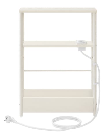 Songmics Beistelltisch in Weiß - (B)45 x (H)58 x (T)18 cm