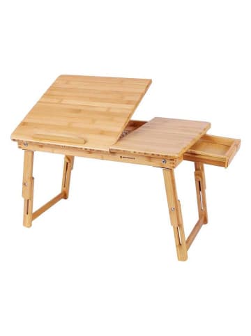 Songmics Stolik w kolorze jasnobrązowym pod laptopa - 54,5 x 29 x 34,5 cm