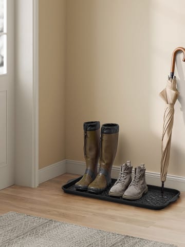 Songmics Tace ociekowe (2 szt.) w kolorze czarnym na buty - 74,2 x 36,5 cm