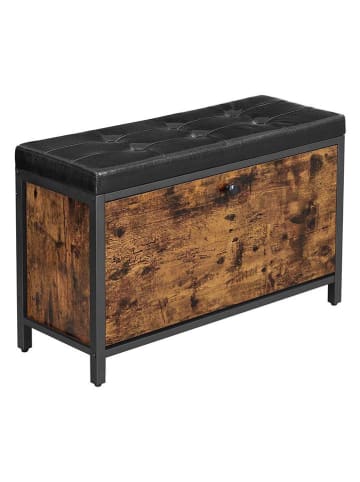 Songmics Schoenenkast bruin/zwart - (B)80 x (H)51 x (D)30 cm