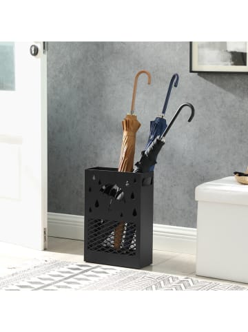 Songmics Paraplubak zwart - (B)28 x (H)41 x (D)12 cm