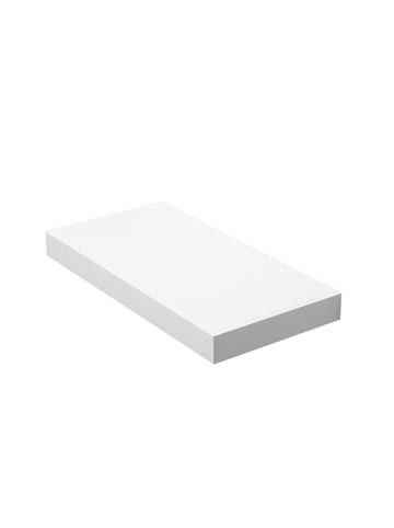 Songmics Wandmeubel wit - (B)40 x (H)20 x (D)3,8 cm