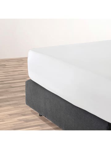 CXL by Christian Lacroix Satin-Spannbettlaken in Weiß