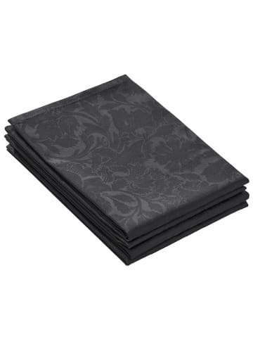 CXL by Christian Lacroix 4er-Set: Servietten in Anthrazit