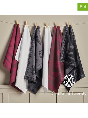 CXL by Christian Lacroix 2-delige set: theedoeken rood