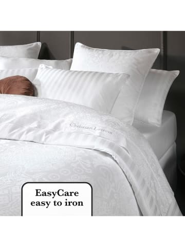 CXL by Christian Lacroix Satynowe prześcieradło w kolorze białym