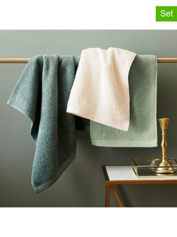 CXL by Christian Lacroix 2-delige set: keukenhanddoeken groen