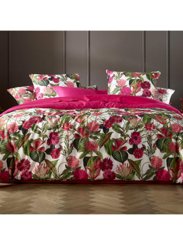 CXL by Christian Lacroix Satin-Kissenbezug in Pink/ Bunt