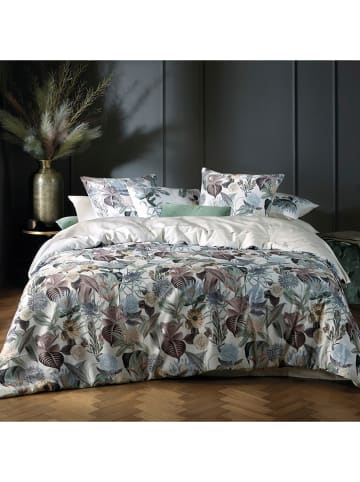 CXL by Christian Lacroix Satin-Bettwäsche-Set in Grau/ Creme