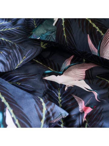 CXL by Christian Lacroix Satin-Bettwäsche-Set in Dunkelblau