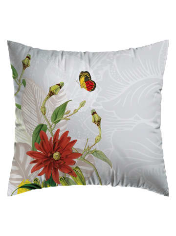 CXL by Christian Lacroix Satin-Kissenbezug in Hellgrau