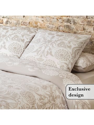 CXL by Christian Lacroix 2-delige set: satijnen kussenslopen beige