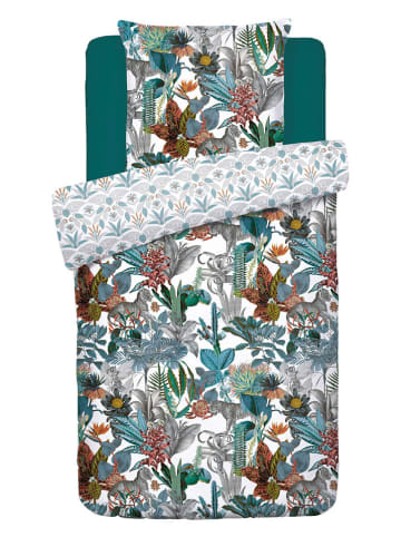 CXL by Christian Lacroix Satynowa poszwa w kolorze zielonym na kołdrę