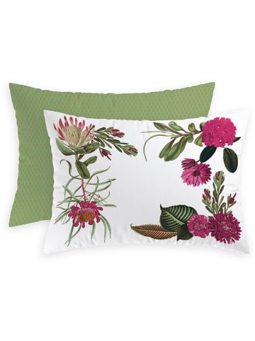 CXL by Christian Lacroix Satijnen kussensloop groen/meerkleurig