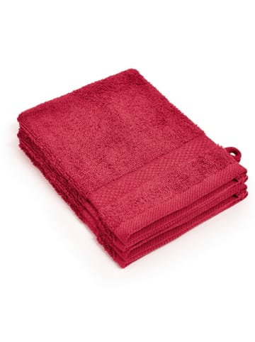 CXL by Christian Lacroix 4er-Set: Waschlappen in Rot