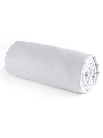 CXL by Christian Lacroix Satin-Spannbettlaken in Weiß