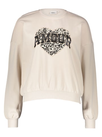 ONLY Sweatshirt in Creme