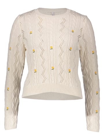 ONLY Sweter w kolorze beżowym