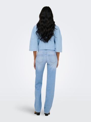 ONLY Carmakoma Jeans - Regular fit - in Hellblau