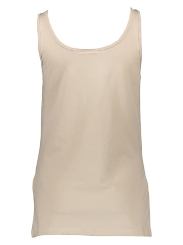 ONLY Carmakoma Top w kolorze beżowym