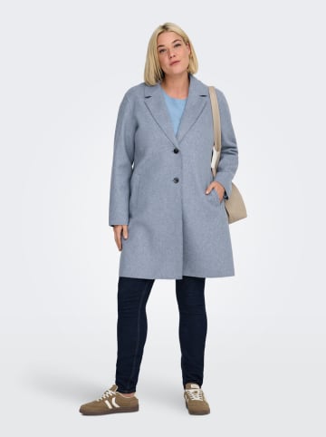 ONLY Carmakoma Tussenmantel "Carrie" blauwgrijs