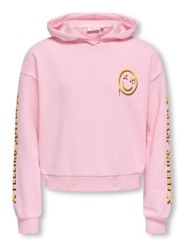 KIDS ONLY Hoodie "Smile" lichtroze