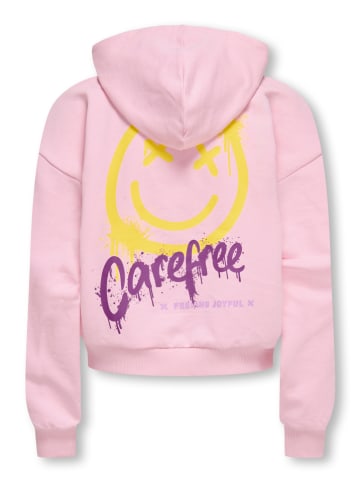 KIDS ONLY Hoodie "Smile" lichtroze