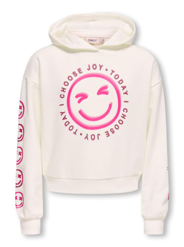 KIDS ONLY Hoodie "Smile" crème