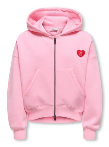 KIDS ONLY Sweatjacke "Evisa" in Rosa
