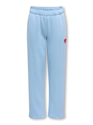 KIDS ONLY Spodnie dresowe "Evisa" w kolorze błękitnym