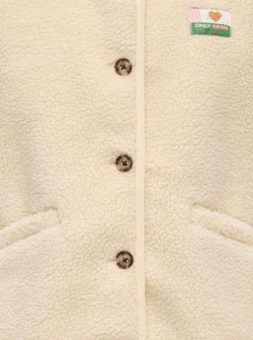 KIDS ONLY Kamizelka pluszowa "Baby" w kolorze beżowym