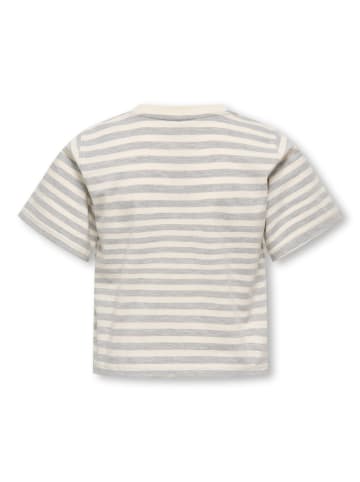 KIDS ONLY Shirt "Livina" grijs/beige